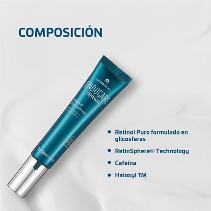 Крем для лица Cantabria Labs — Endocare Renewal Retinol Eye Contour Treatment Интенсивное восстановление и, 15 мл — фото 3