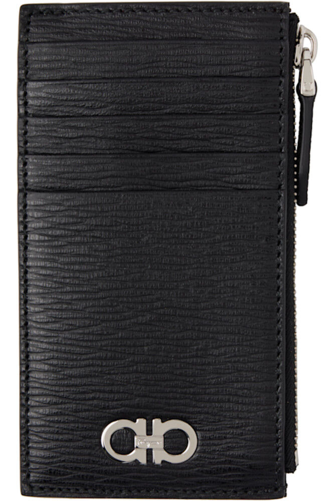

Черный держатель кредитной карты Gancini Ferragamo