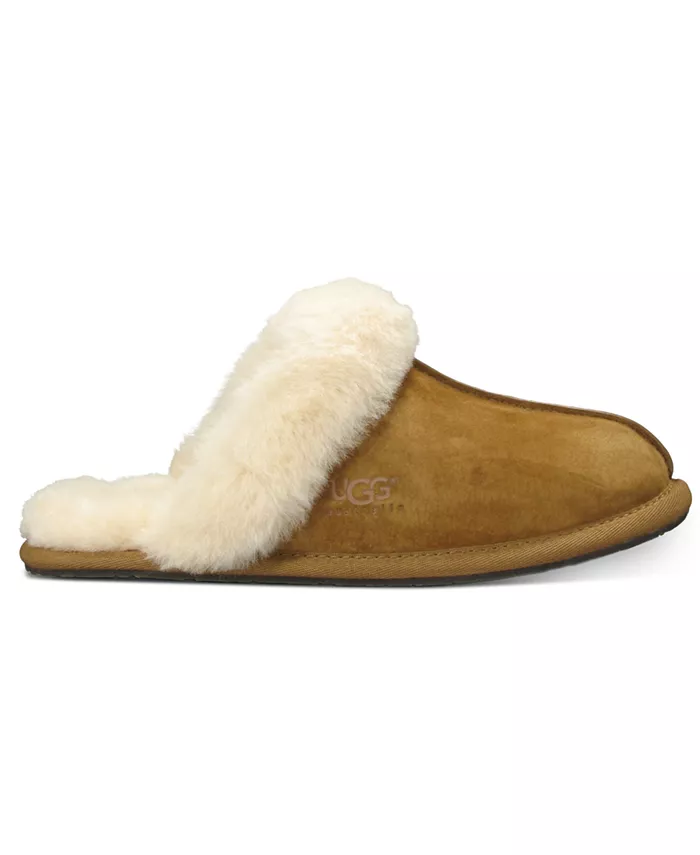 Женские тапочки Scuffette II Slip On Ugg, коричневый — фото 2