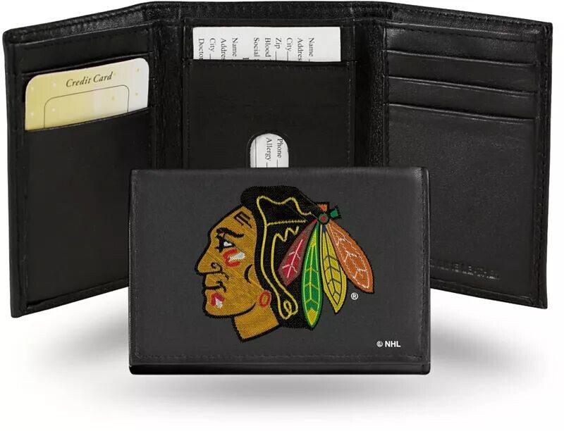 

Кошелек тройного сложения с вышивкой Rico Chicago Blackhawks