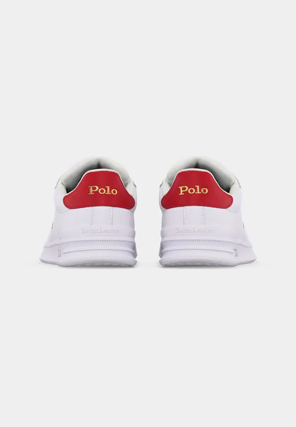 Кроссовки унисекс Polo Ralph Lauren, White/Red/Black — фото 4