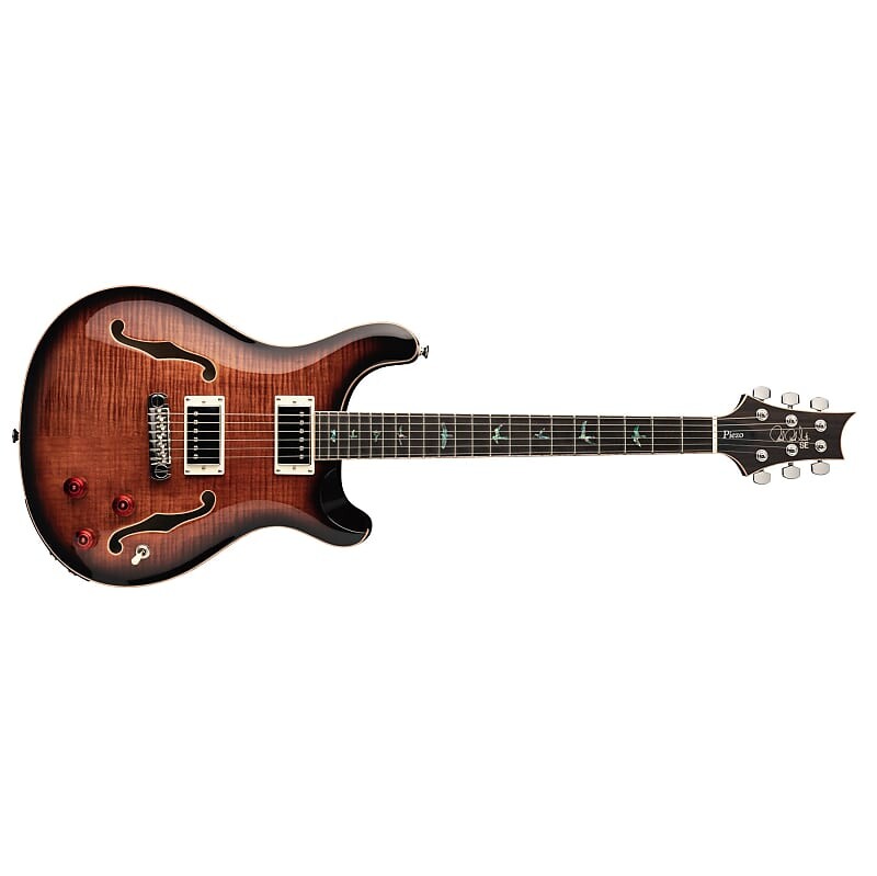 

Электрогитара PRS Paul Reed Smith SE Hollowbody II Piezo Electric Guitar Black Gold Burst + PRS Hard Case BRAND NEW