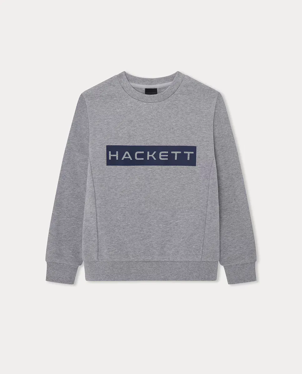 

Толстовка для мальчиков с круглым вырезом Hackett, светло-серый