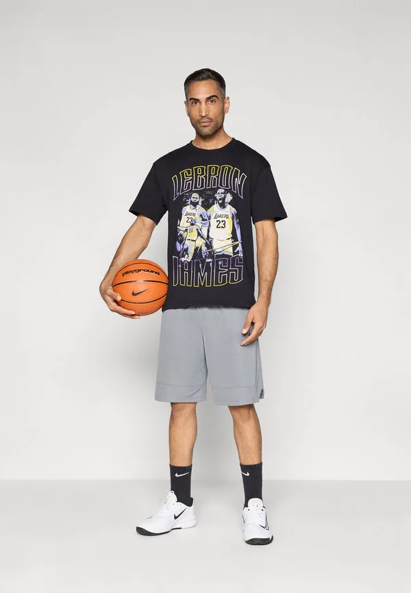 Футболка los angeles lakers леброн джеймс клубная одежда Nike Performance, Black — фото 2