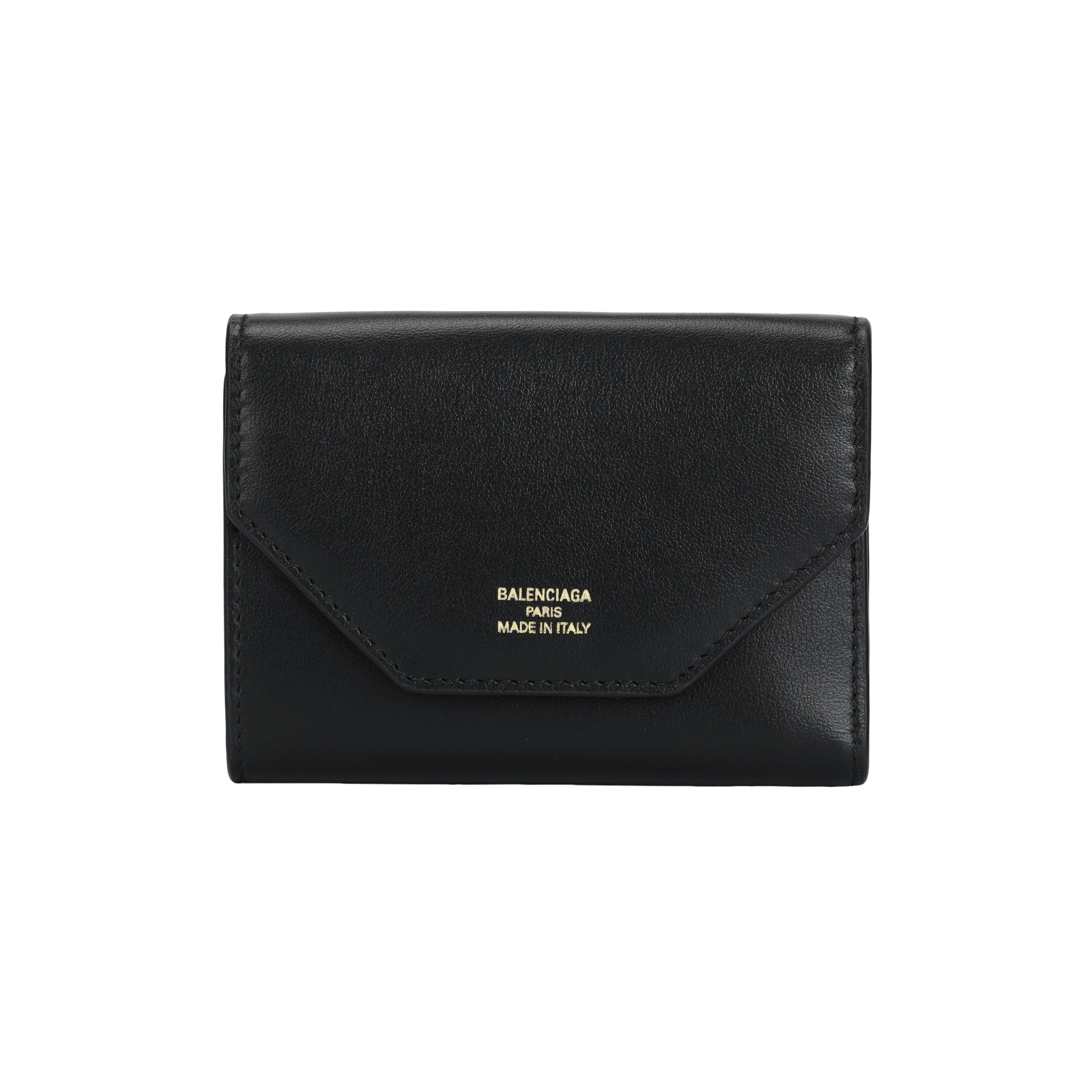 

Balenciaga Женский кошелек из гладкой телячьей кожи, черный