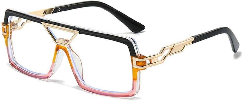 

Винтажные мужские солнцезащитные очки для женщин, роскошные маленькие винтажные солнцезащитные очки, женские солнцезащитные очки с градиентным прозрачным зеркальным покрытием, SUN1819 Generic, Black Pink Clear