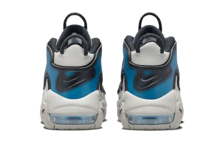 Баскетбольные кроссовки Nike Air More Uptempo Kids для детей, Белый — фото 4