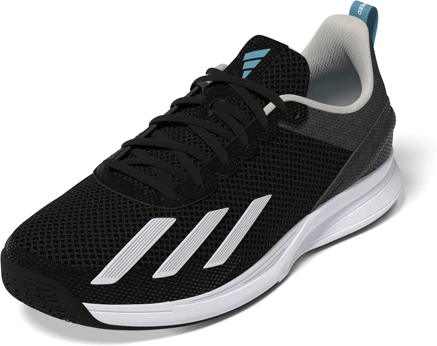 Мужские теннисные кроссовки adidas Courtflash Speed, черный/белый/черный