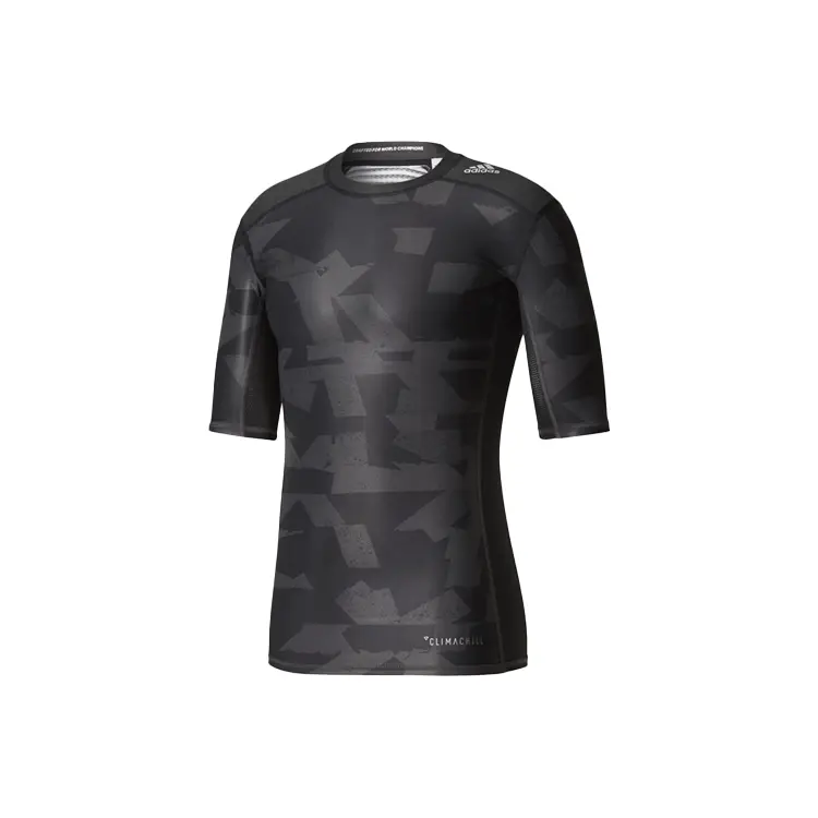 

Мужская черная футболка Adidas для тренировок