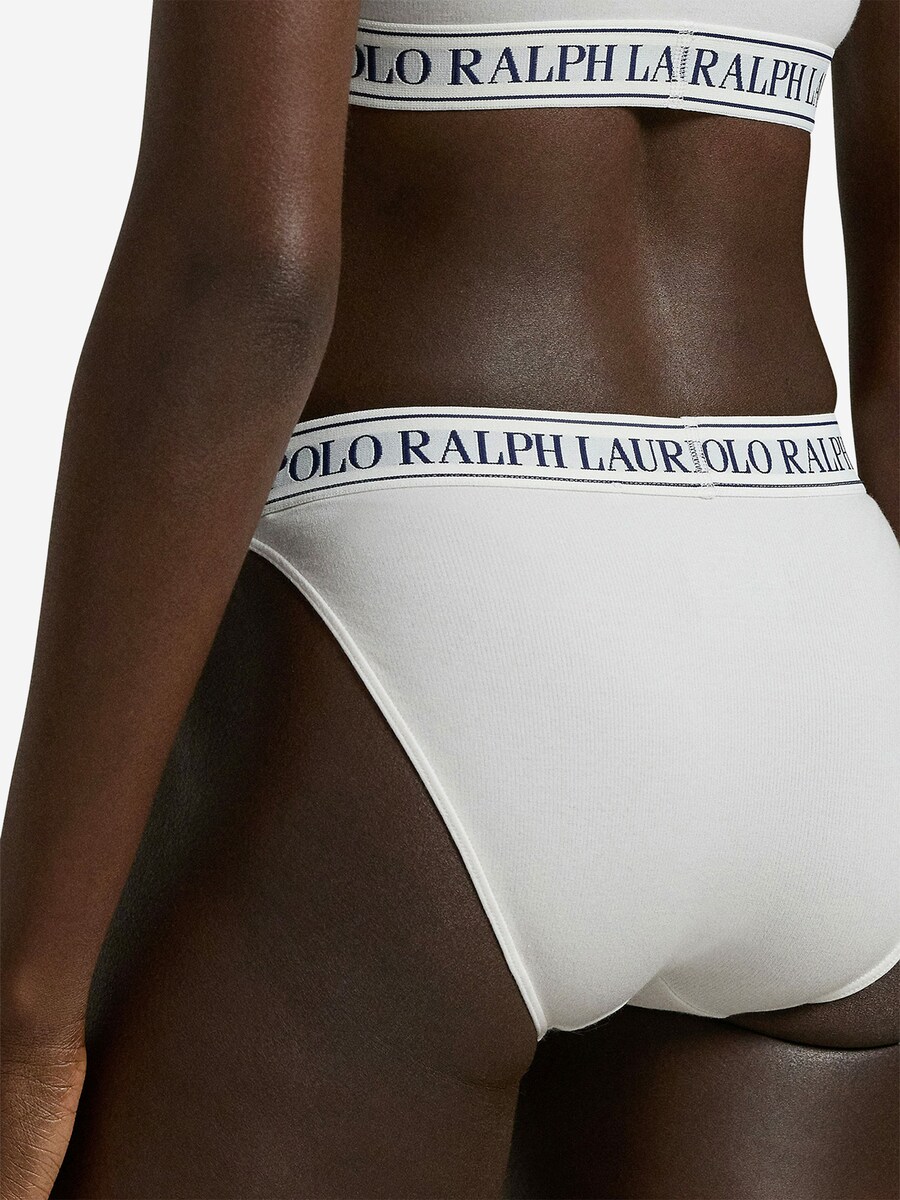 Трусики Polo Ralph Lauren Polo Essentials, белый — фото 4