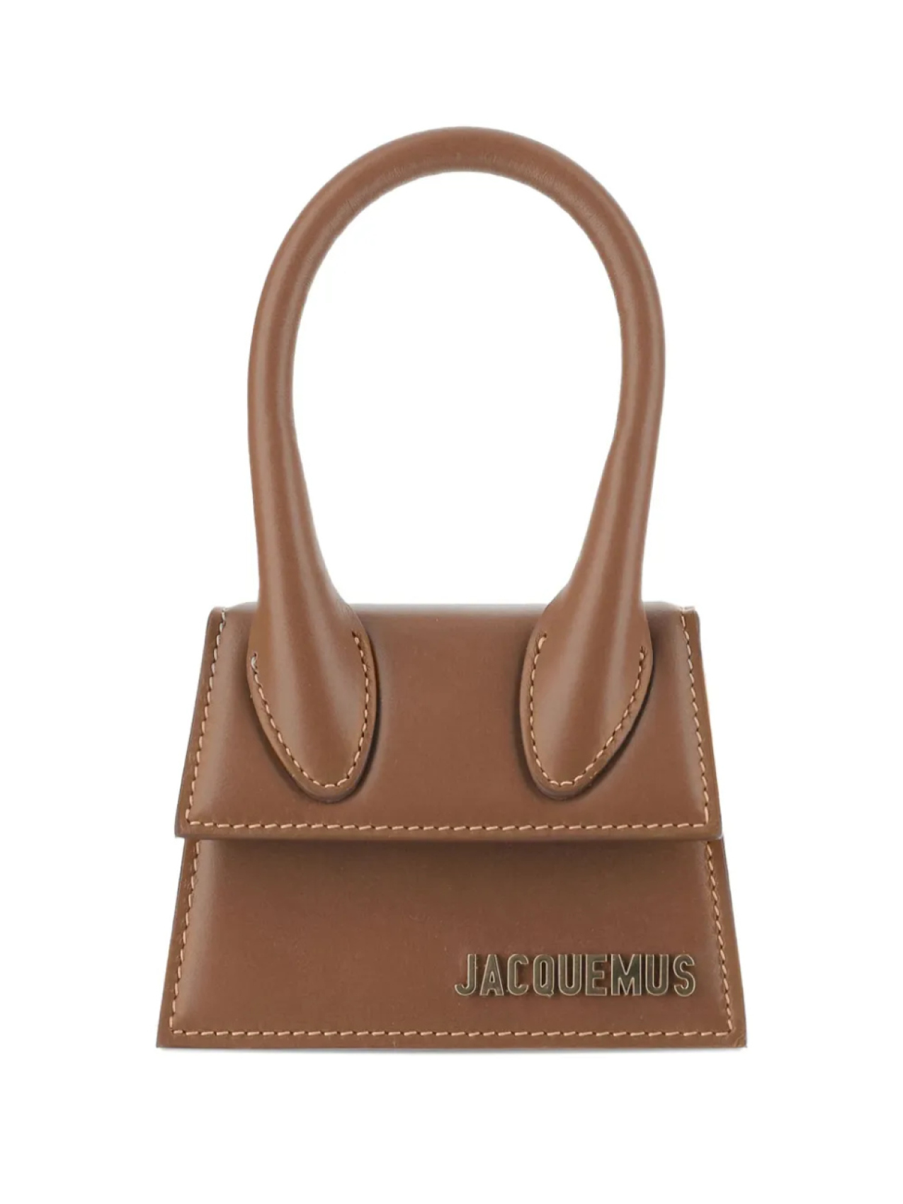

Jacquemus Среднестатистическая кожаная сумка Chiquito, коричневый