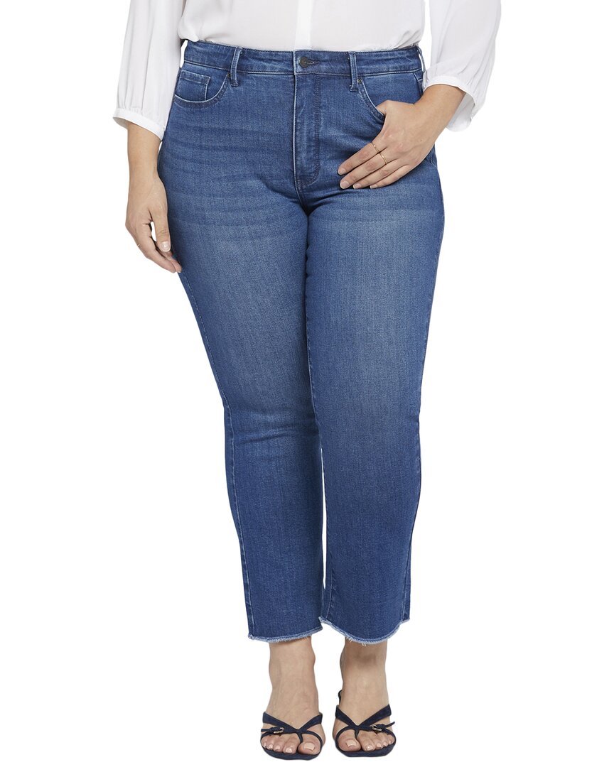 

NYDJ Плюс Буткат Желание укороченные джинсы, мультиколор