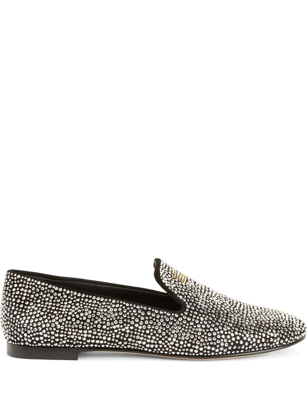 Лоферы Sparkling May Giuseppe Zanotti, черный