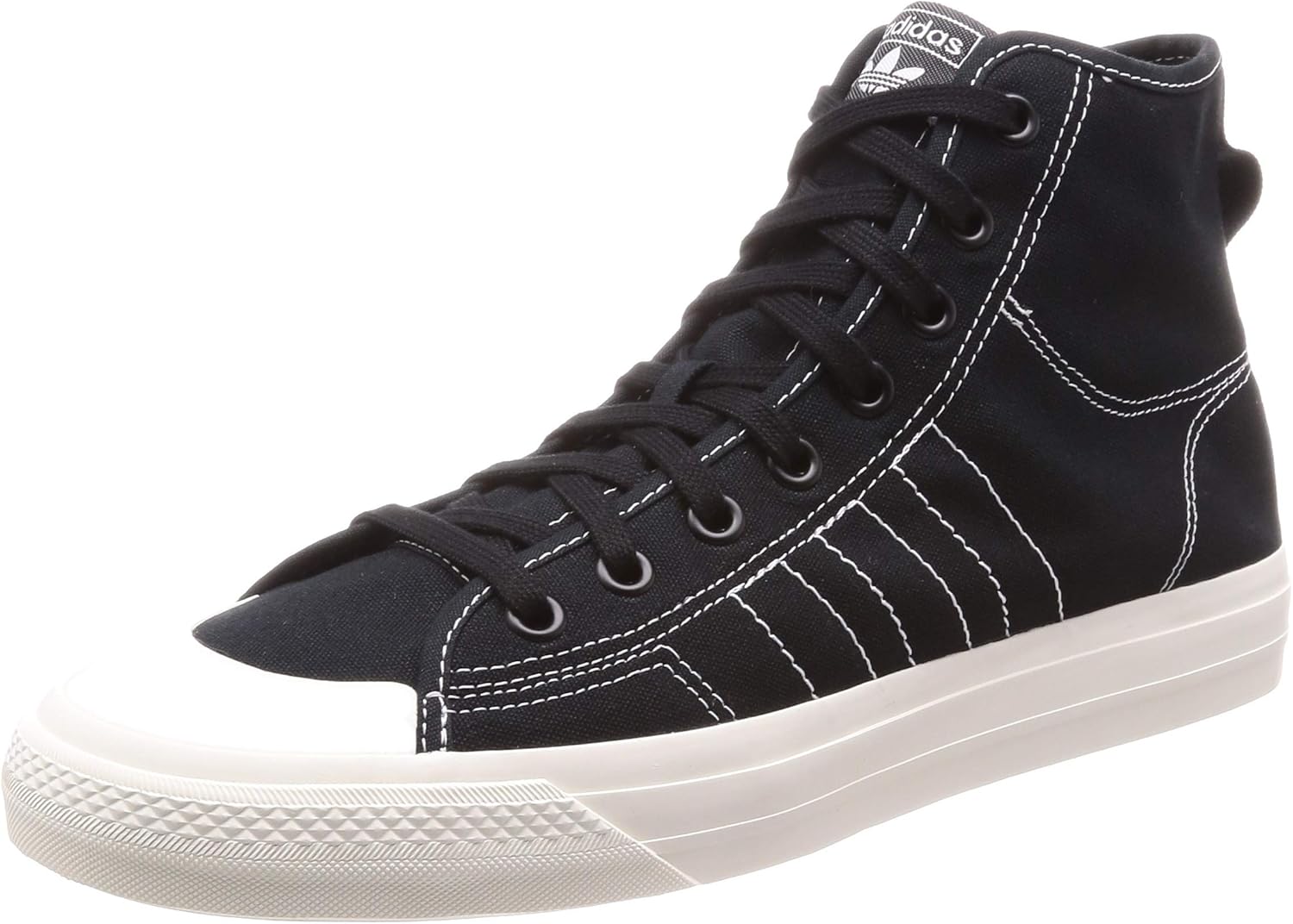 Мужская гимнастическая обувь Adidas Nizza Hi Rf, черно-белый