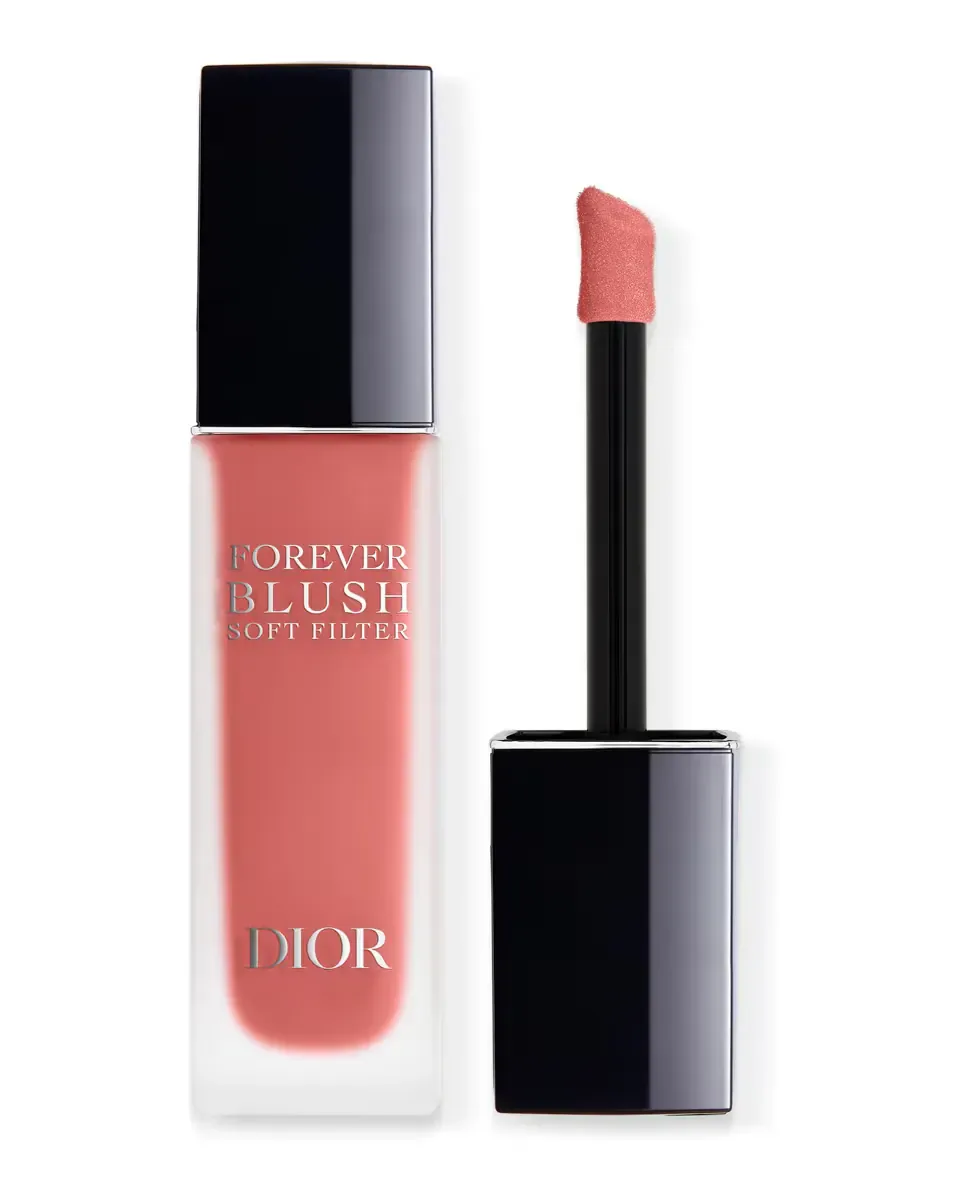 Forever Blush Soft Filter Взбитые жидкие румяна - матовое размазывающееся покрытие Dior, 02 Peony — фото 2