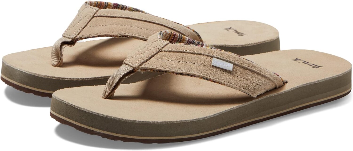 

Сандалии Sanuk Ziggy ST Suede, оранжевый