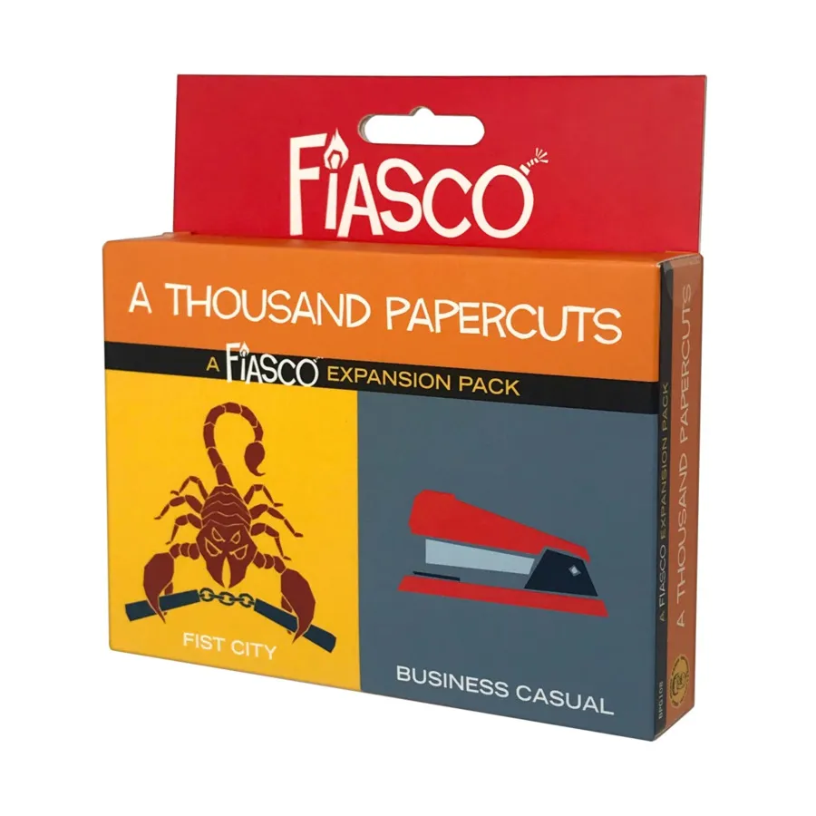 

Коробочная игра Fiasco Expansion Pack - A Thousand Papercuts, Fiasco