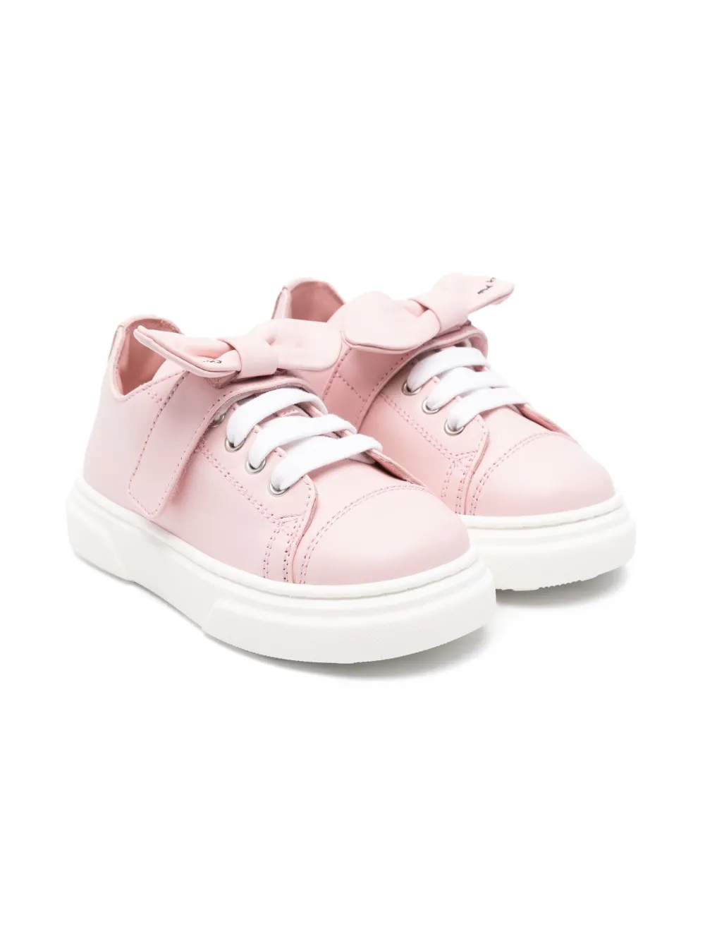 

Кеды с бантами Moschino Kids, розовый