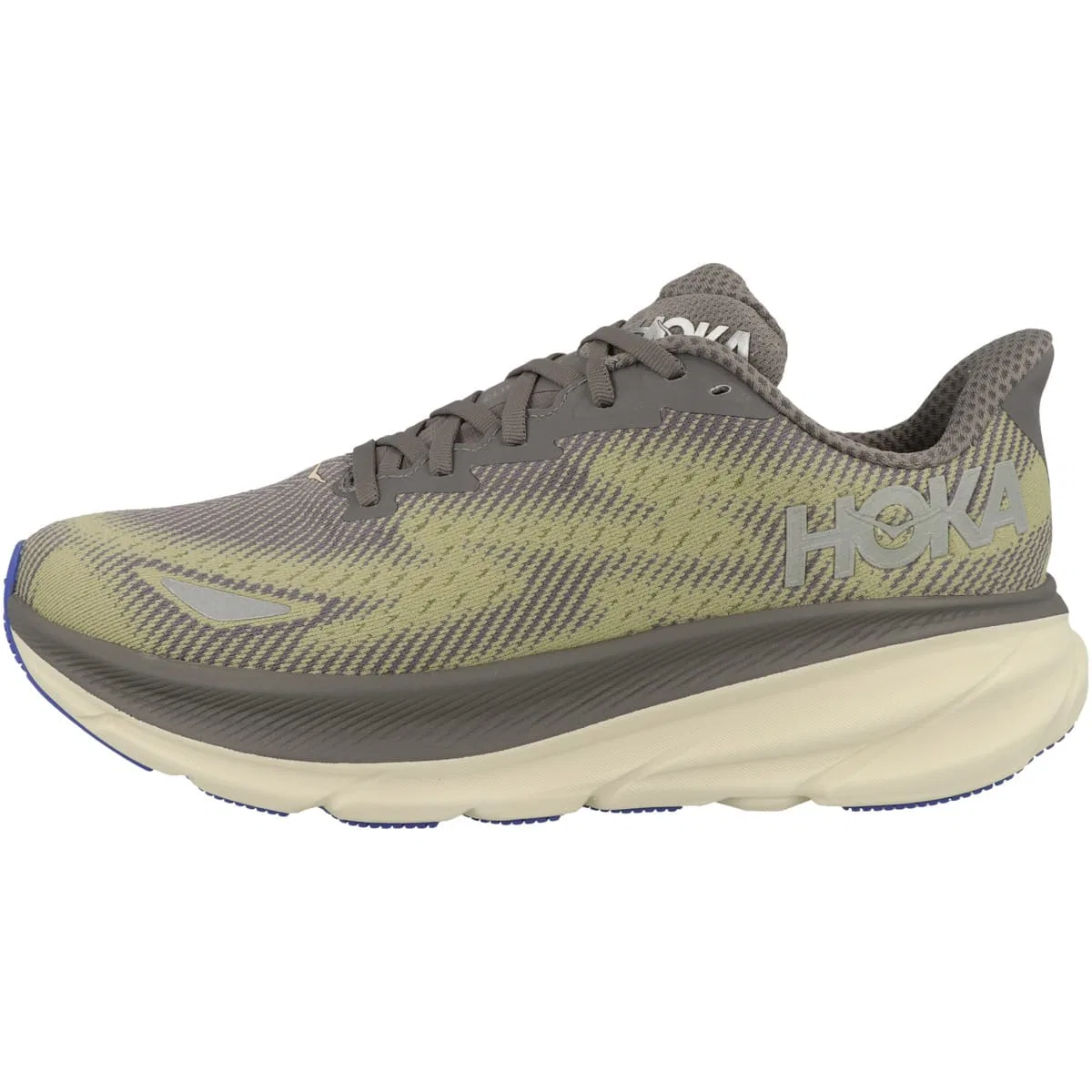 Кроссовки для бега Clifton 9 GTX HOKA, серый