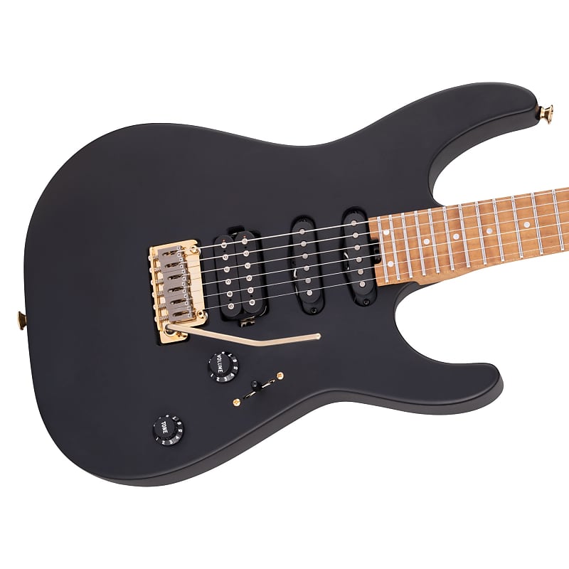 

Электрогитара Charvel USA Select DK24 HSS 2PT CM Maple Fingerboard Satin Black 2839413768