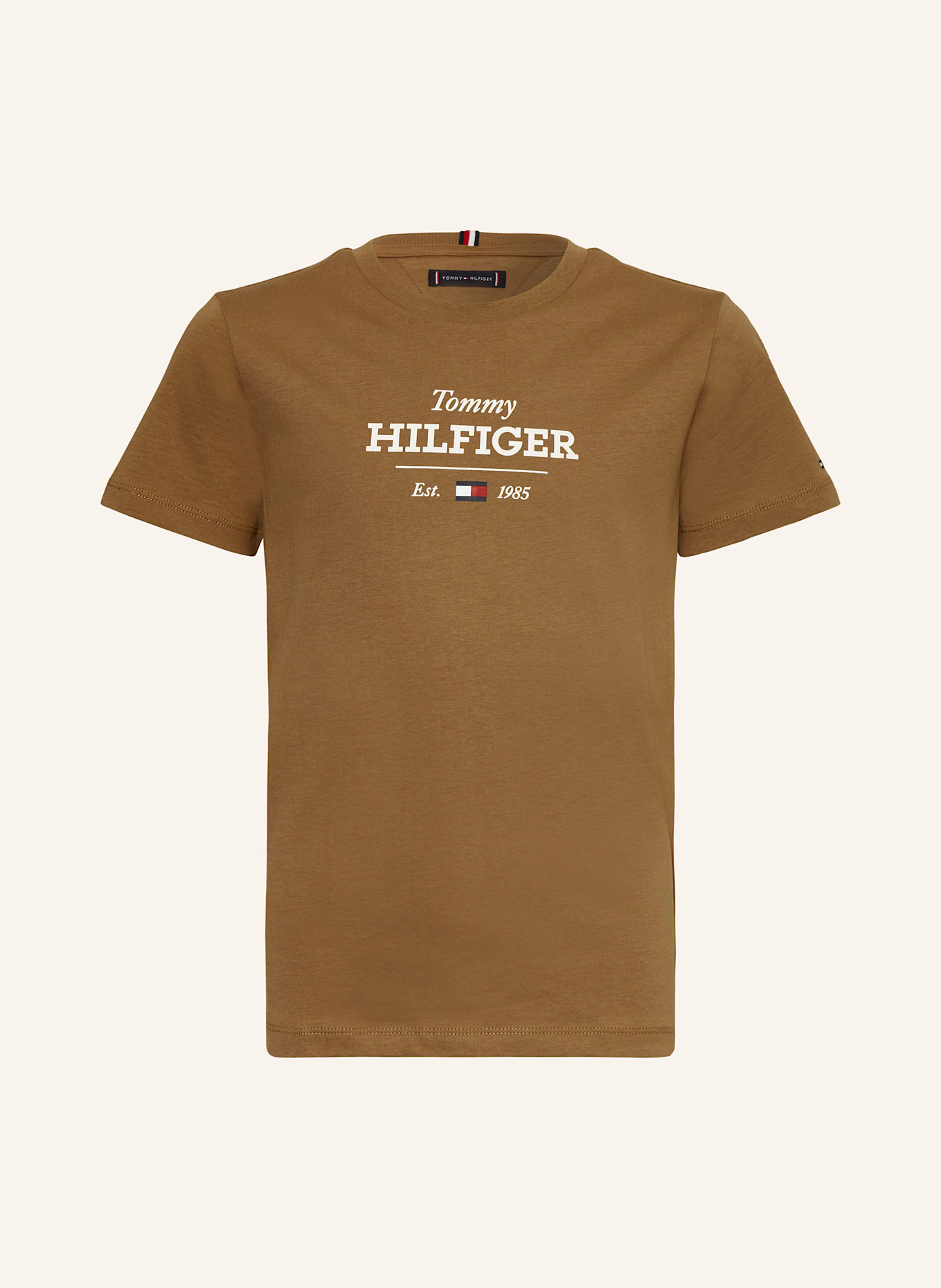 

Футболка Tommy Hilfiger, коричневый