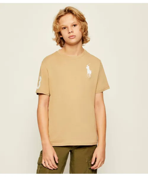 

Футболка Regular fit Polo Ralph Lauren, бежевый