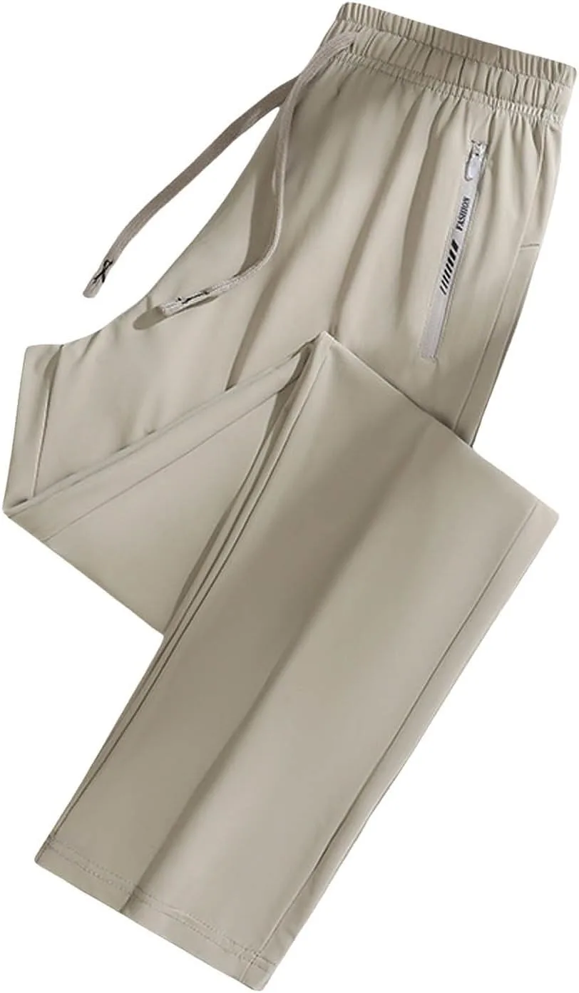 Спортивные брюки Iced Active Pants, модель 2025 Stretchactive - женские ультраэластичные, дышащие, быстросохнущие повседневные брюки Generic, хаки