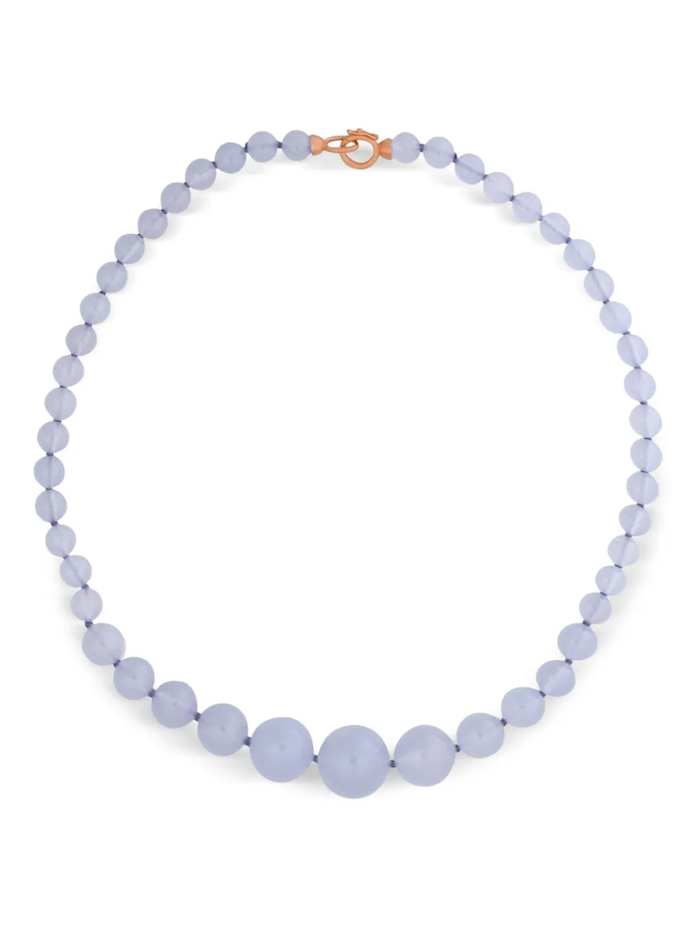 

Колье Graduated Gumball из розового золота Irene Neuwirth, розовый