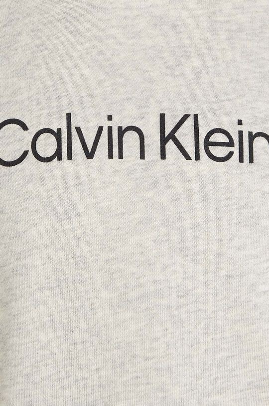 Детская хлопковая толстовка Calvin Klein Jeans, серый — фото 4
