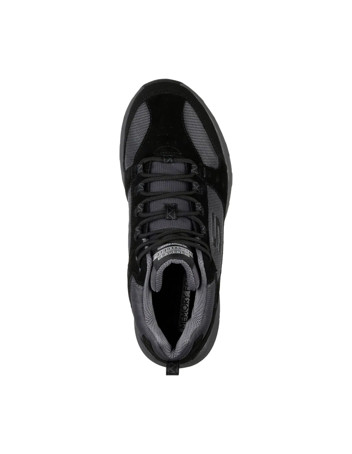 Ботинки кожаные Skechers, black/charcoal — фото 4