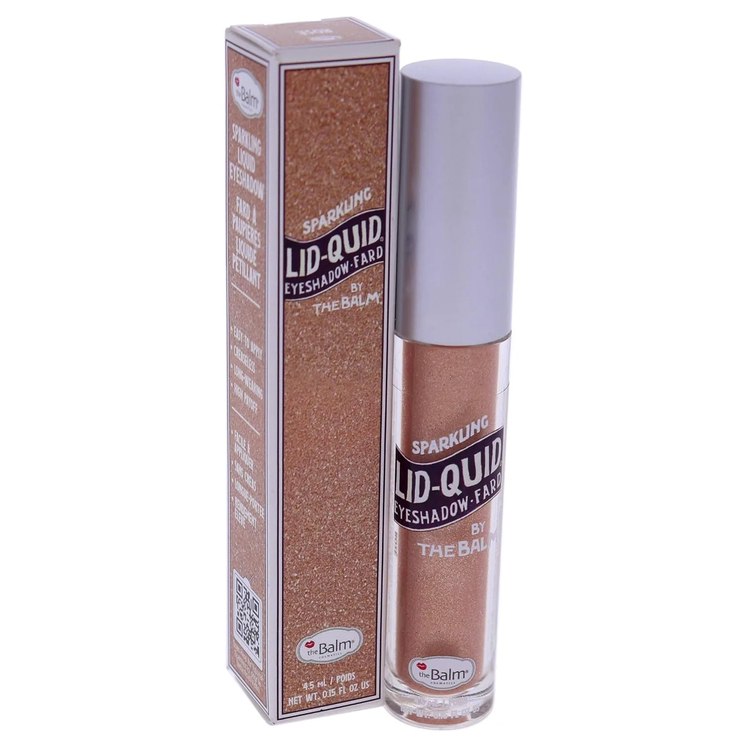 Жидкие мерцающие тени для век theBalm Lid-Quid 32,5 мл (1 шт.), Rose — фото 4