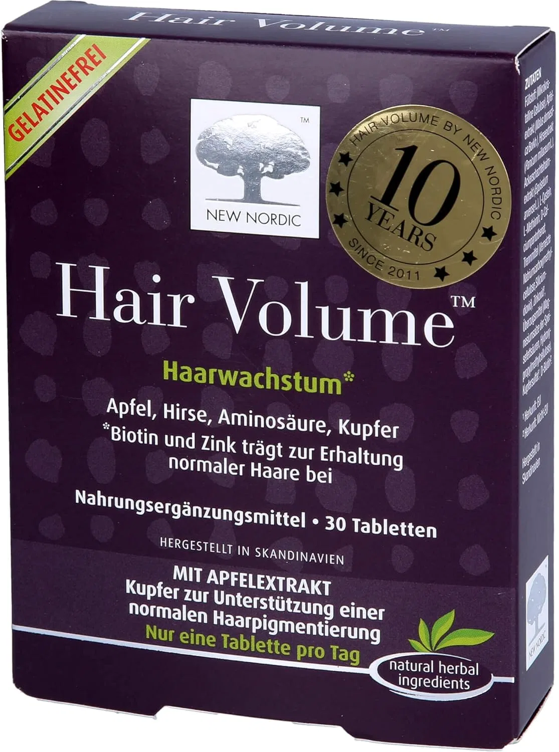Биологически активная добавка Hair Volume от New Nordic, 30 шт. New Nordic Ltd — фото 4