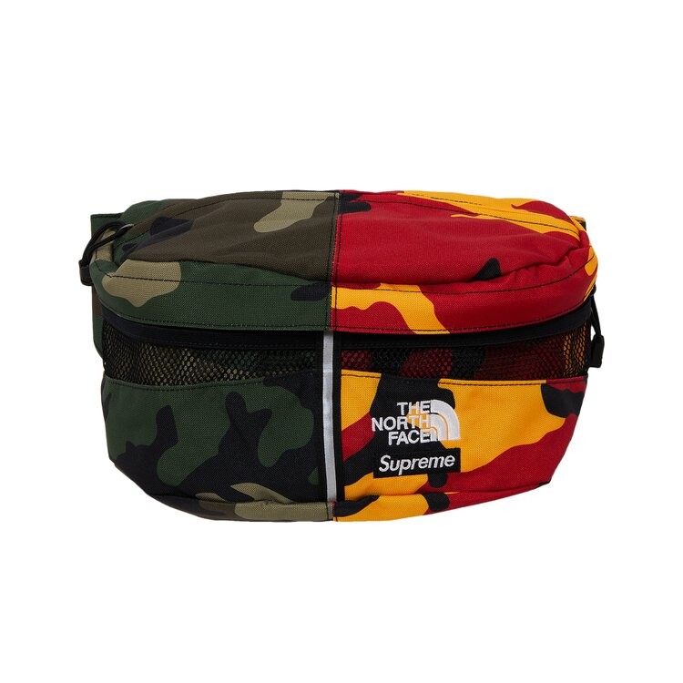 

Сумка через плечо Supreme x The North Face Split Waist Bag, цвет Camo