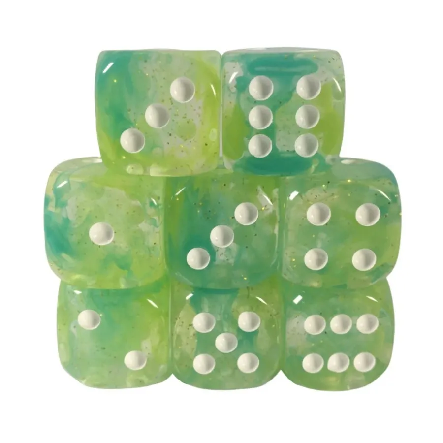 

d6 18 мм Знак рейнджера с белым (8), Class & Creature Dice - d6 Sets