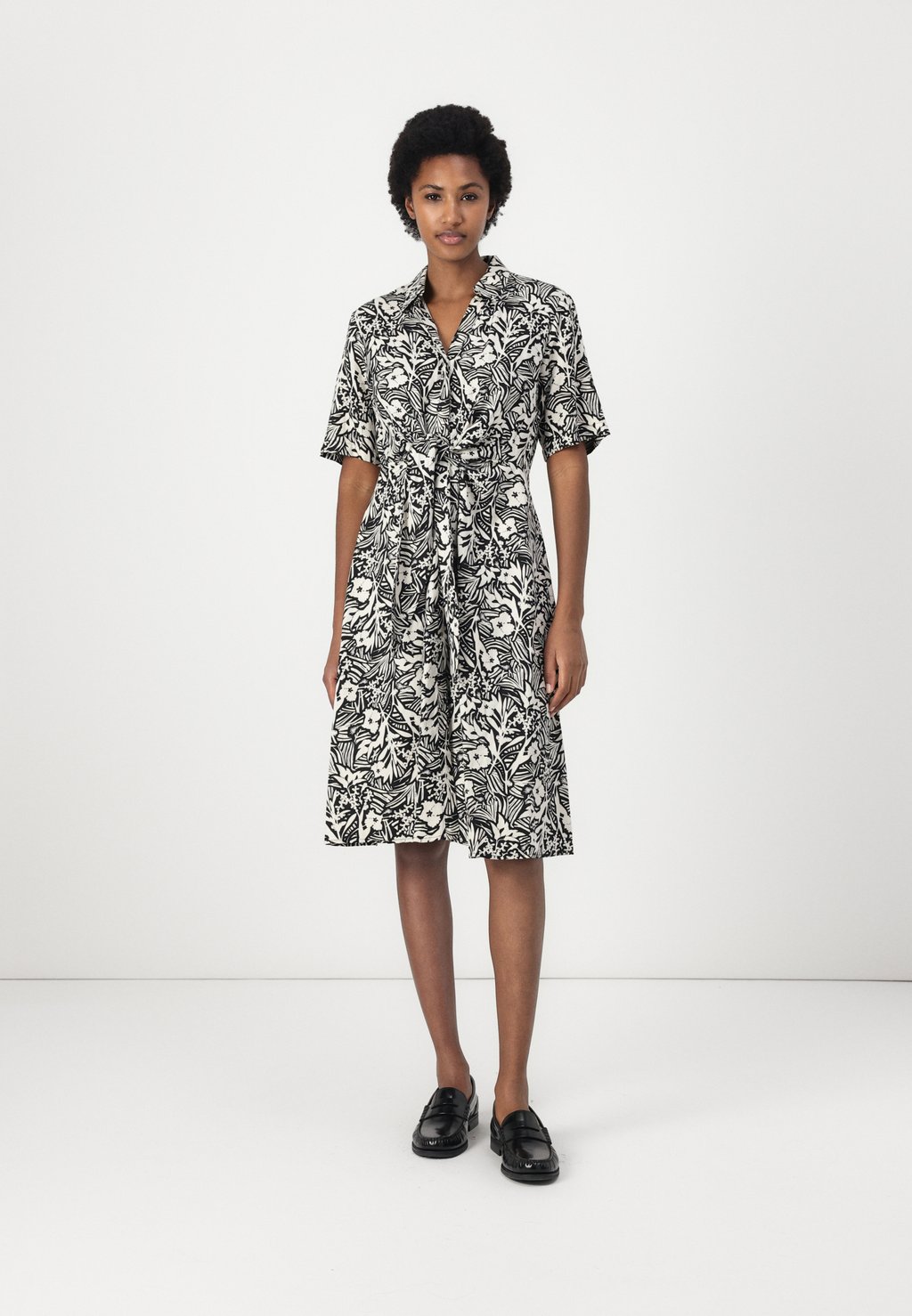 

Платье-рубашка KNOTTED DRESS Tommy Hilfiger, белый