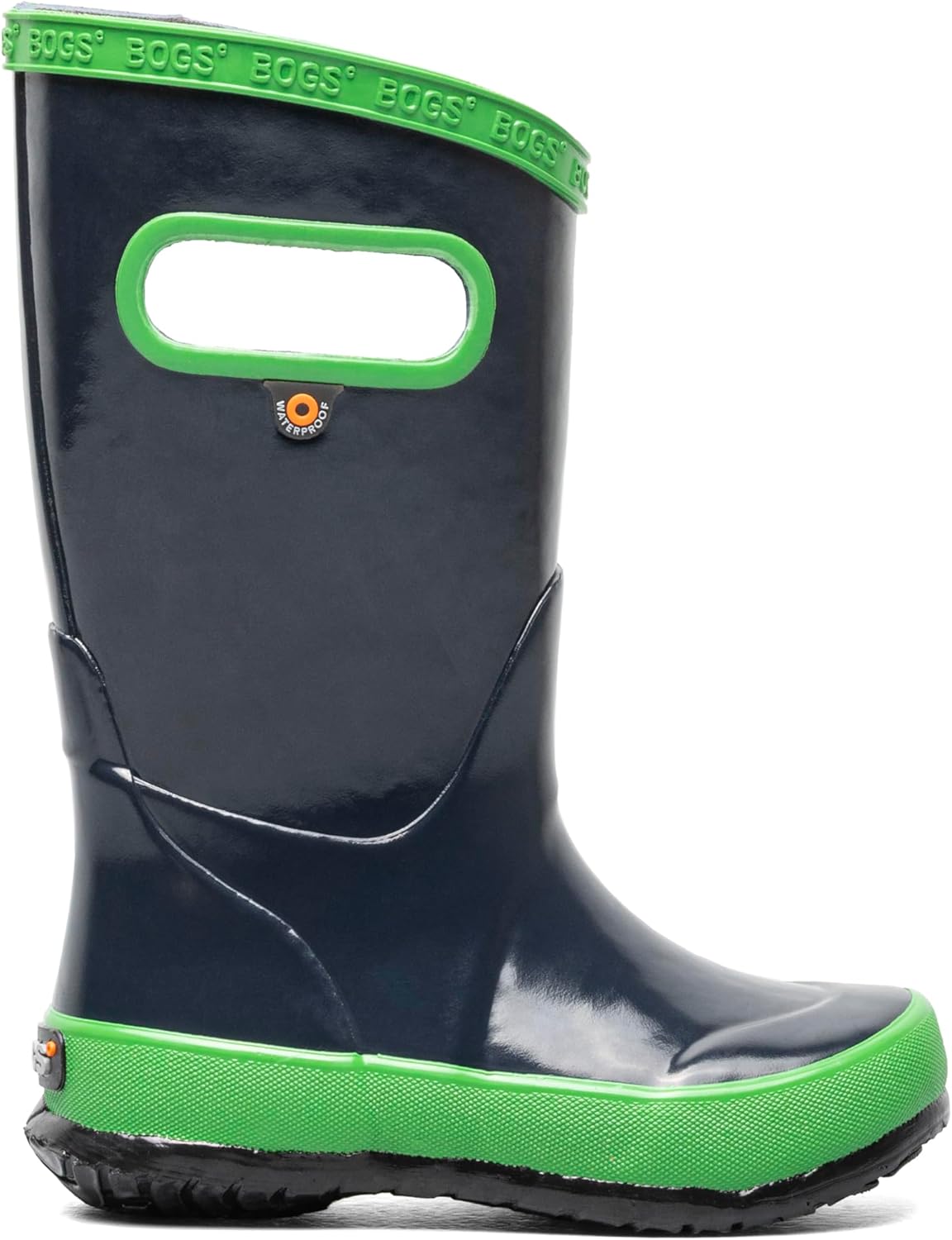 

Детские резиновые сапоги BOGS, однотонные, Little Kid (4-8 Years) Navy/Green
