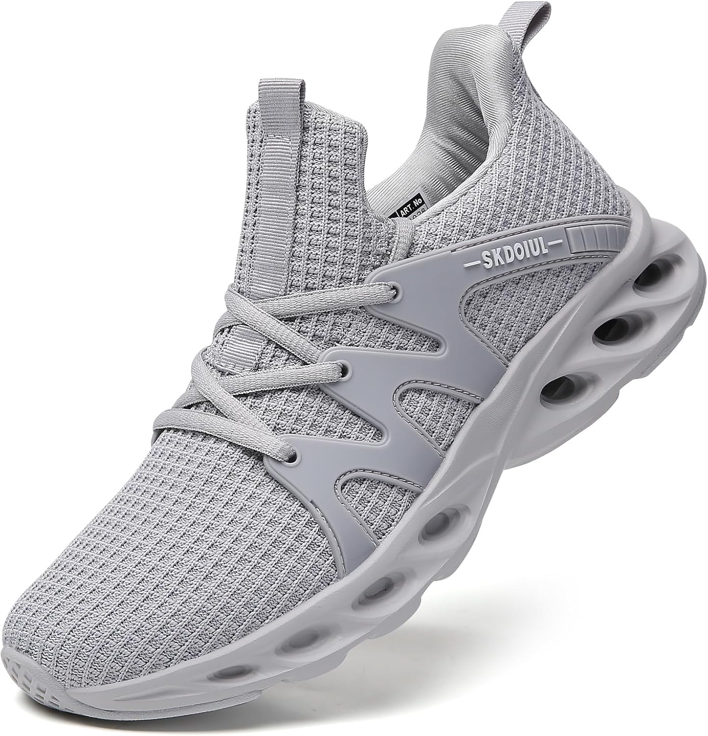 

Мужские кроссовки TSIODFO для бега, тенниса и повседневной ходьбы, светло-серый