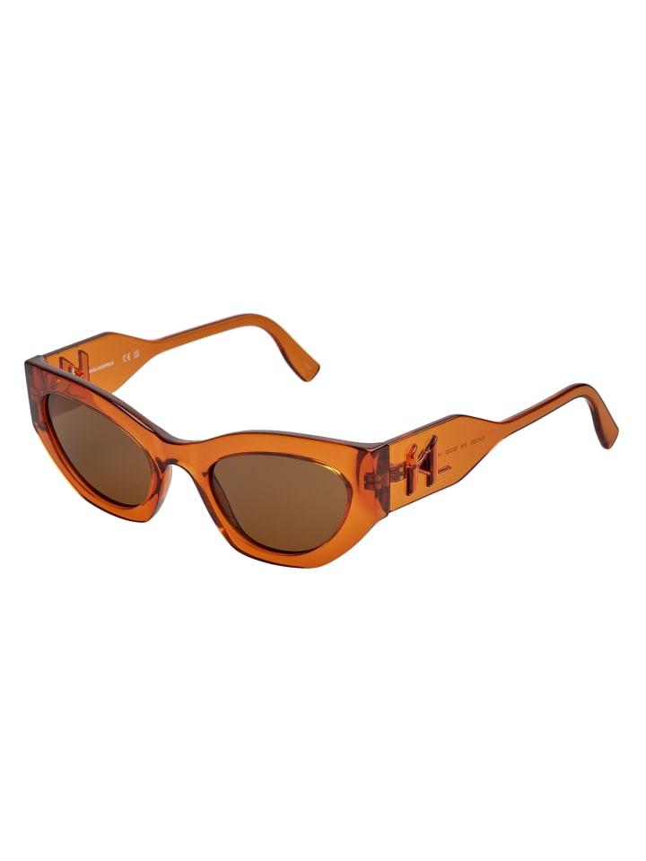 

Солнцезащитные очки Karl Lagerfeld sunglasses, коричневый