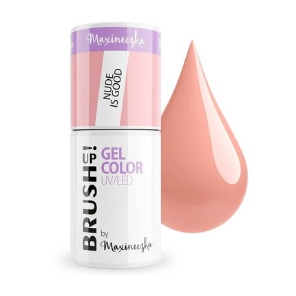 

Гель-лак для ногтей Uv Led Hybrid Nude Is Good 5g Brushup