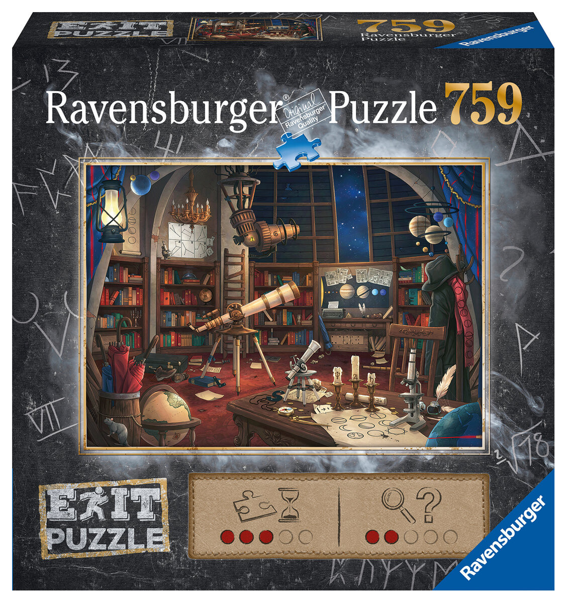 

Ravensburger, пазл, Выход, Обсерватория, 759 шт.