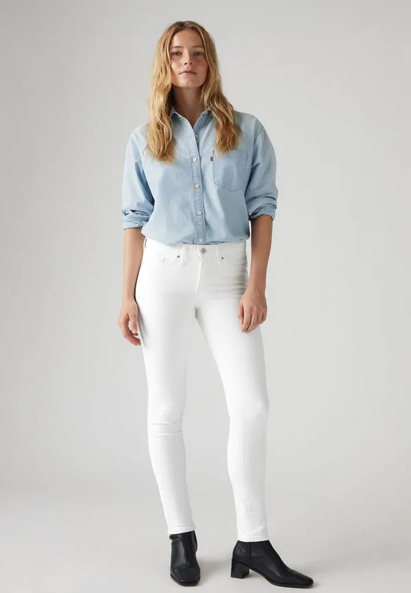 311 формованные узкие джинсы джинсы узкий крой Levi'S, Weiß