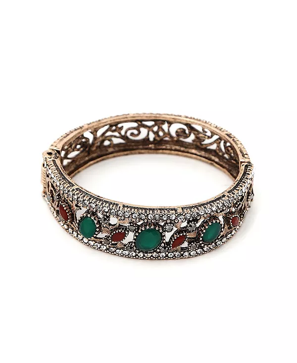 

Женский этнический браслет Sohi, green