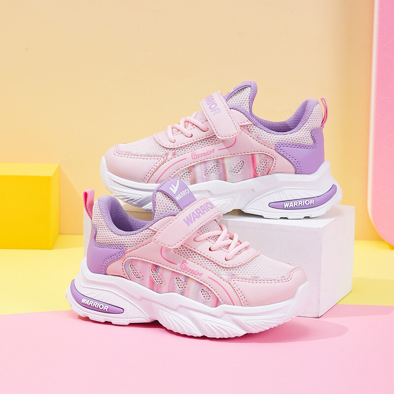 Кроссовки для детей "Дети" Warrior, цвет Pink/Purple — фото 4