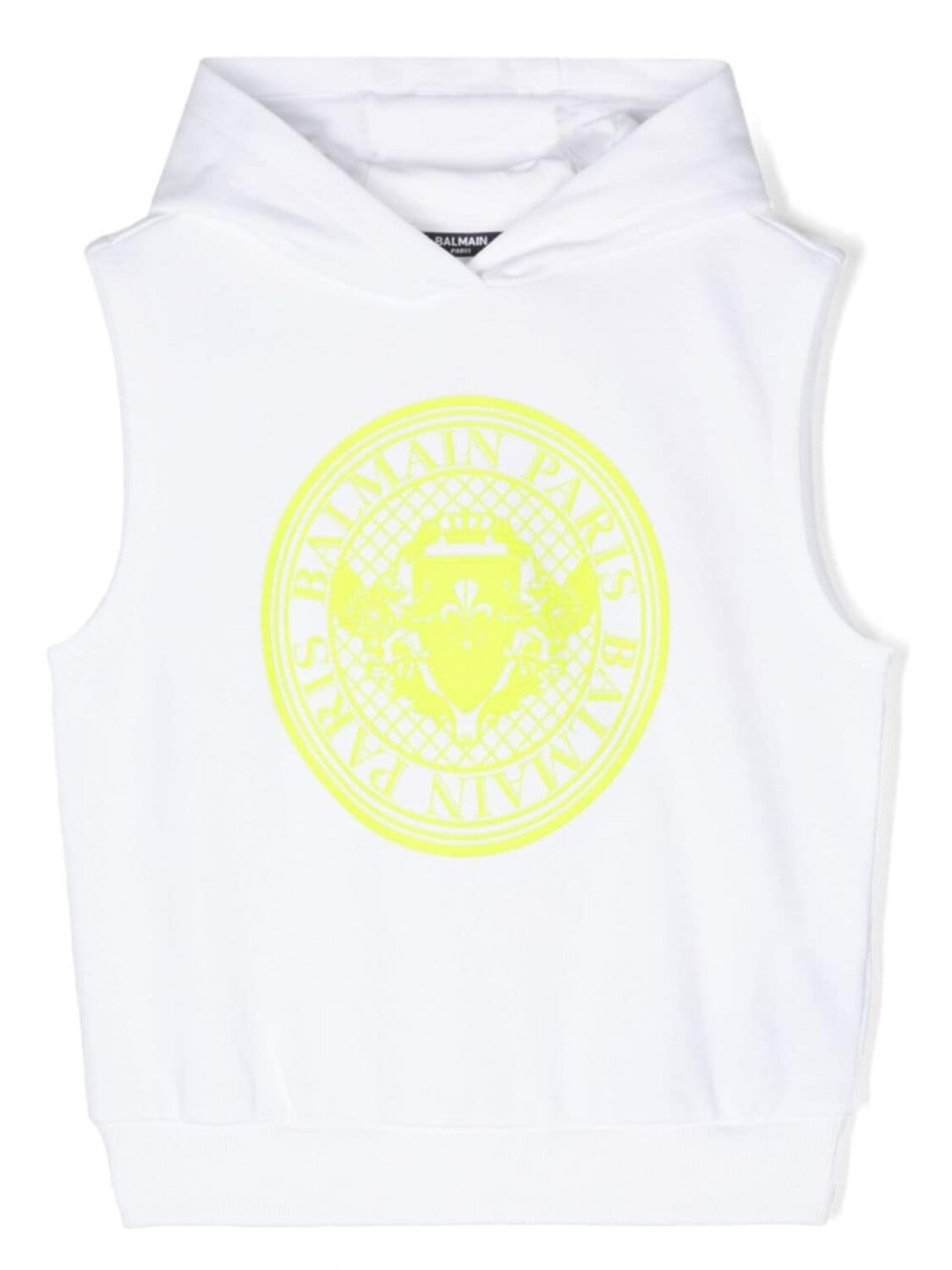 

Balmain Kids худи с принтом Coin, белый