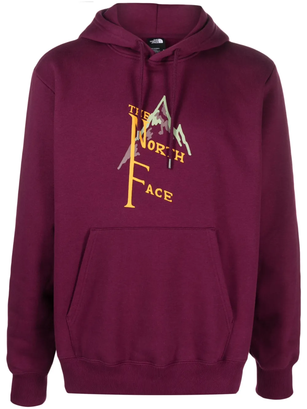 

Худи из джерси с логотипом The North Face, фиолетовый