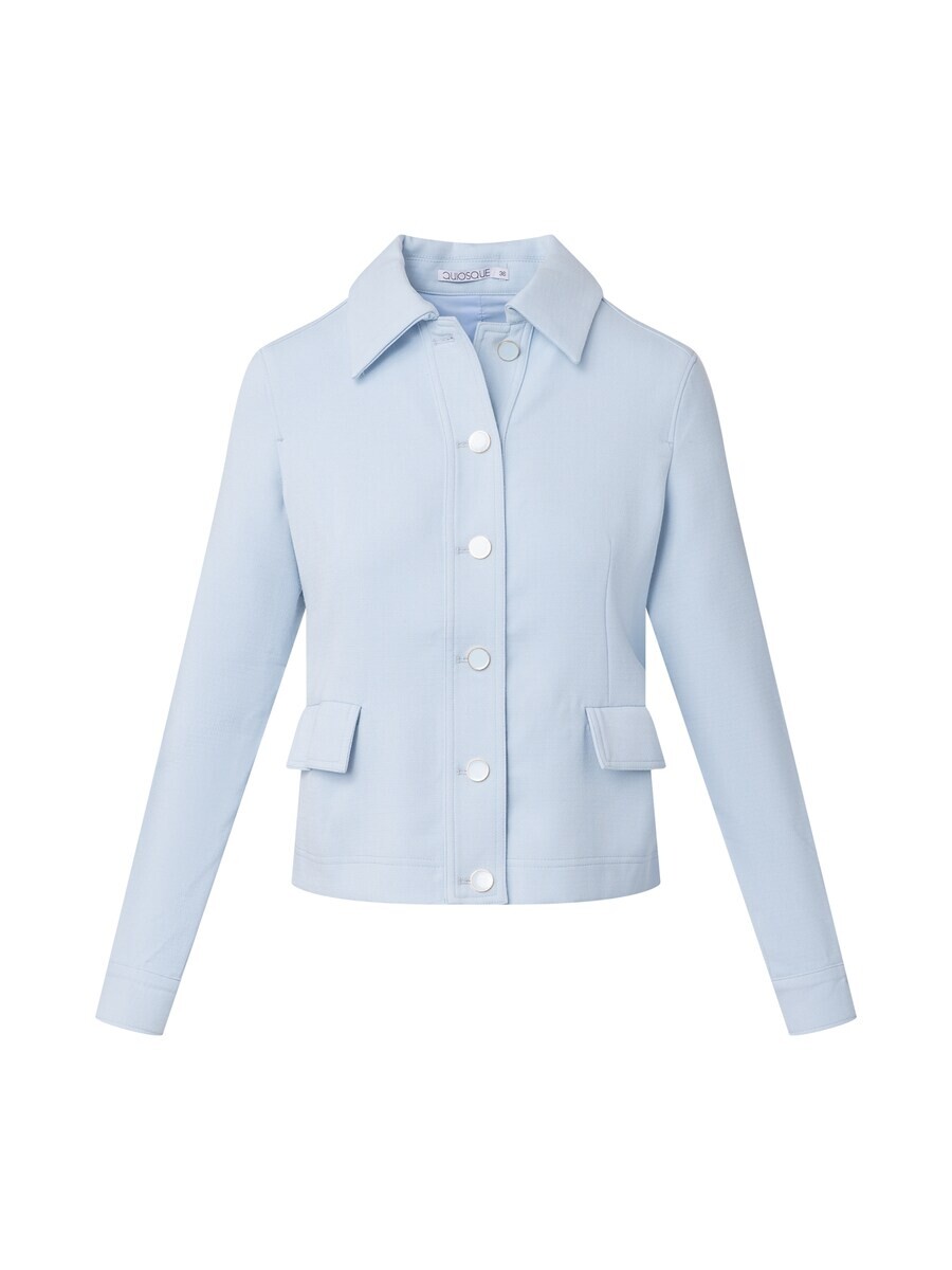 

Классический блейзер Quiosque Blazer, пастельный синий