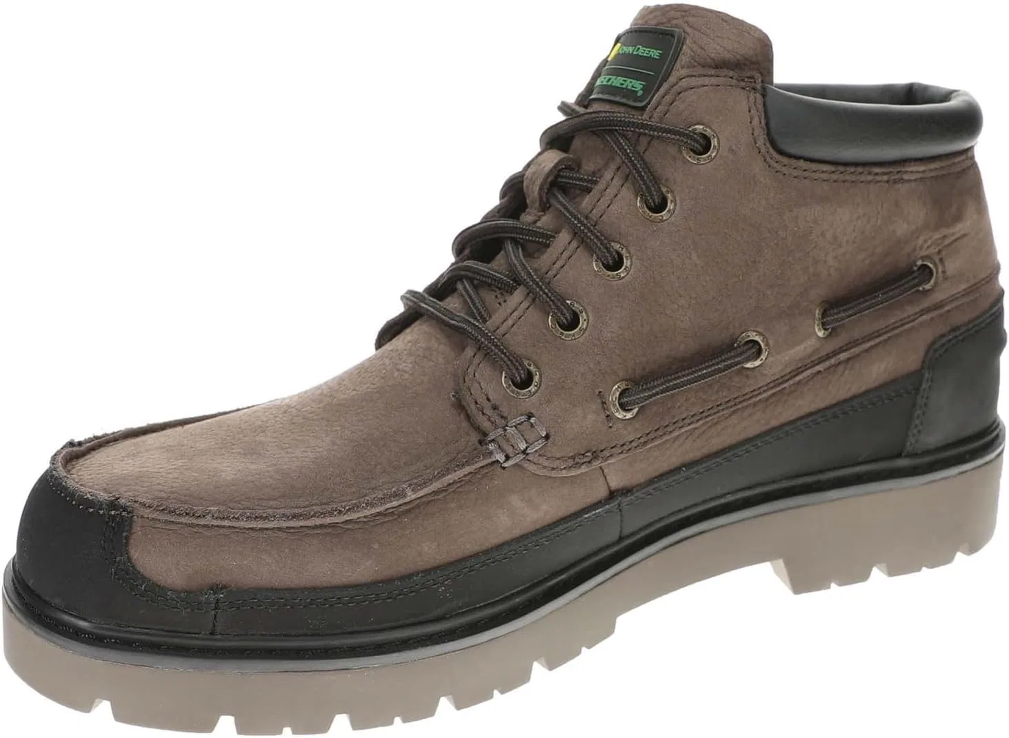 Мужские ботильоны Skechers Caldwell Cutler, Chocolate Leather Synthetic — фото 4