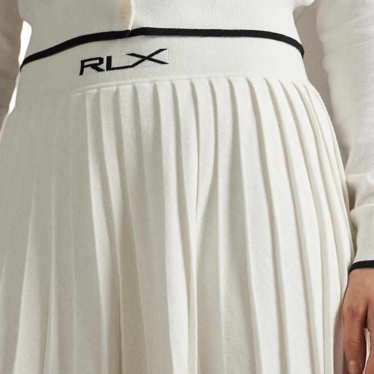 Повседневная короткая юбка женская Ralph Lauren, белый — фото 4