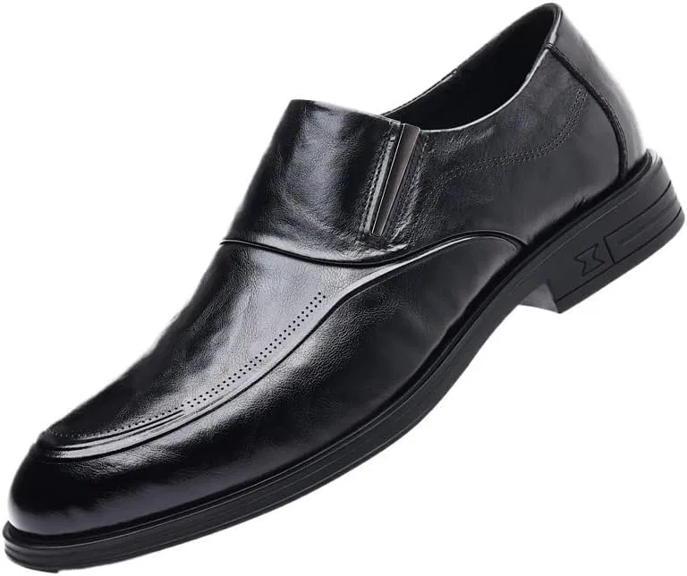 Лоферы мужские ортопедические, Brogue Shoes, черный UOPYNE