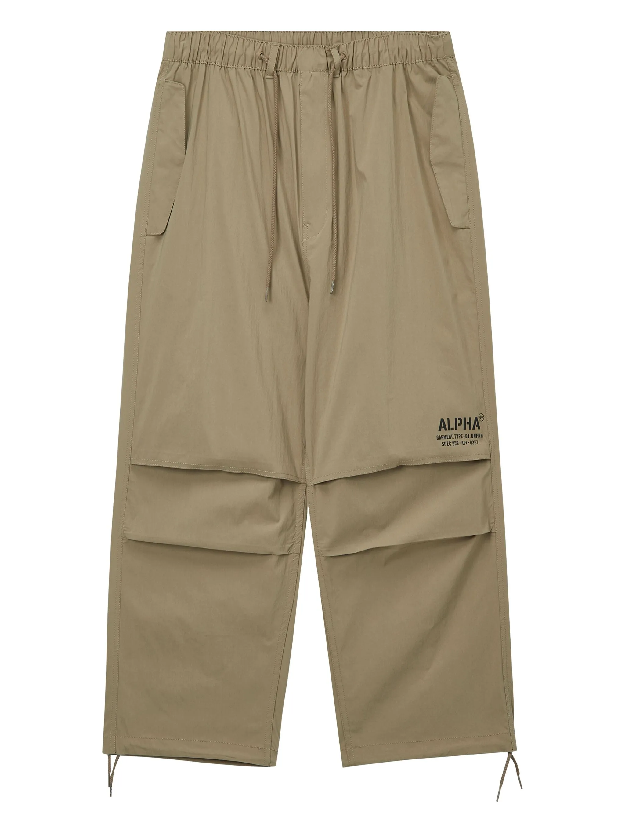 

Брюки широкого кроя Alpha Industries, бежевый